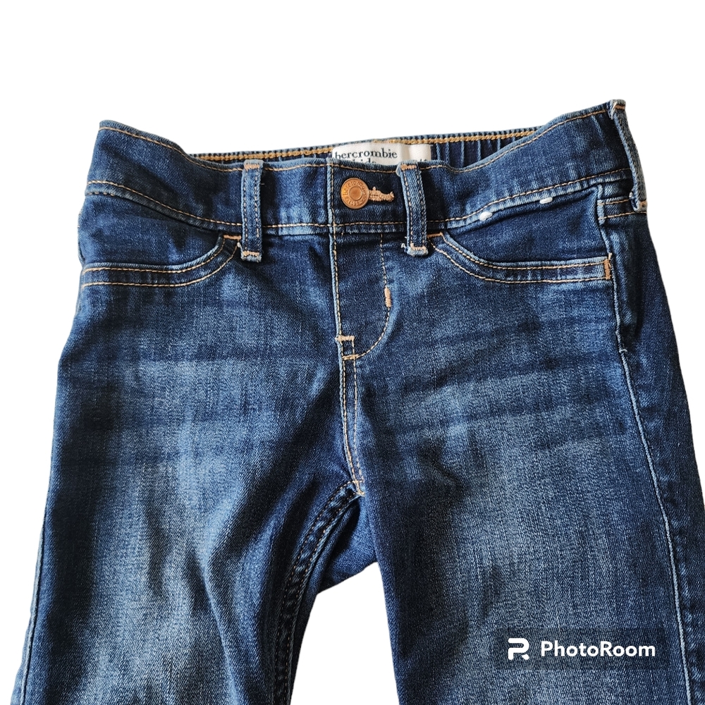 Abercrombie kids mid rise pull on jean legging 5/6 - Picture 2 of 7
